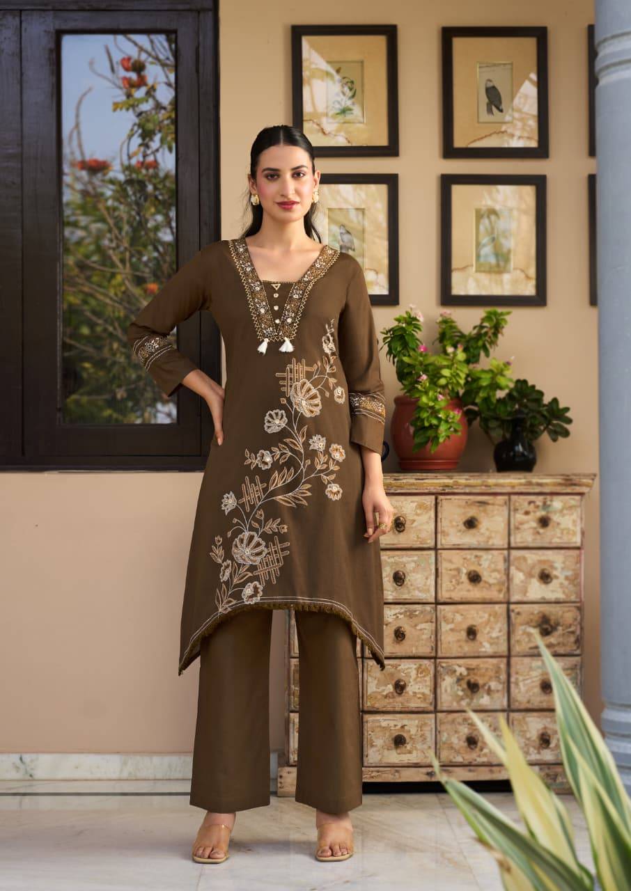 AMRITA  By KARISSA 1201 To 1204 Series Beautiful Festive Suits Colourful premium Bombay cotton co-ord sets At Wholesale Price